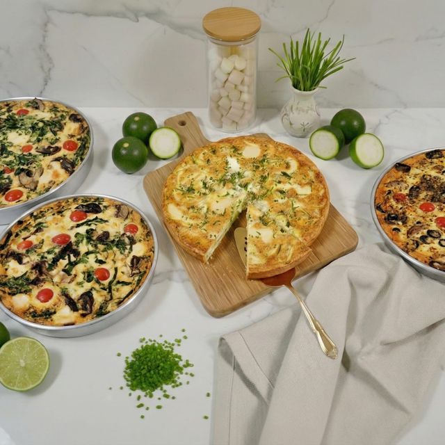 Quiches integrales de verduras